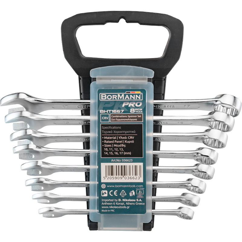 Set di 8 poligoni tedeschi BormannPRO BHT1667